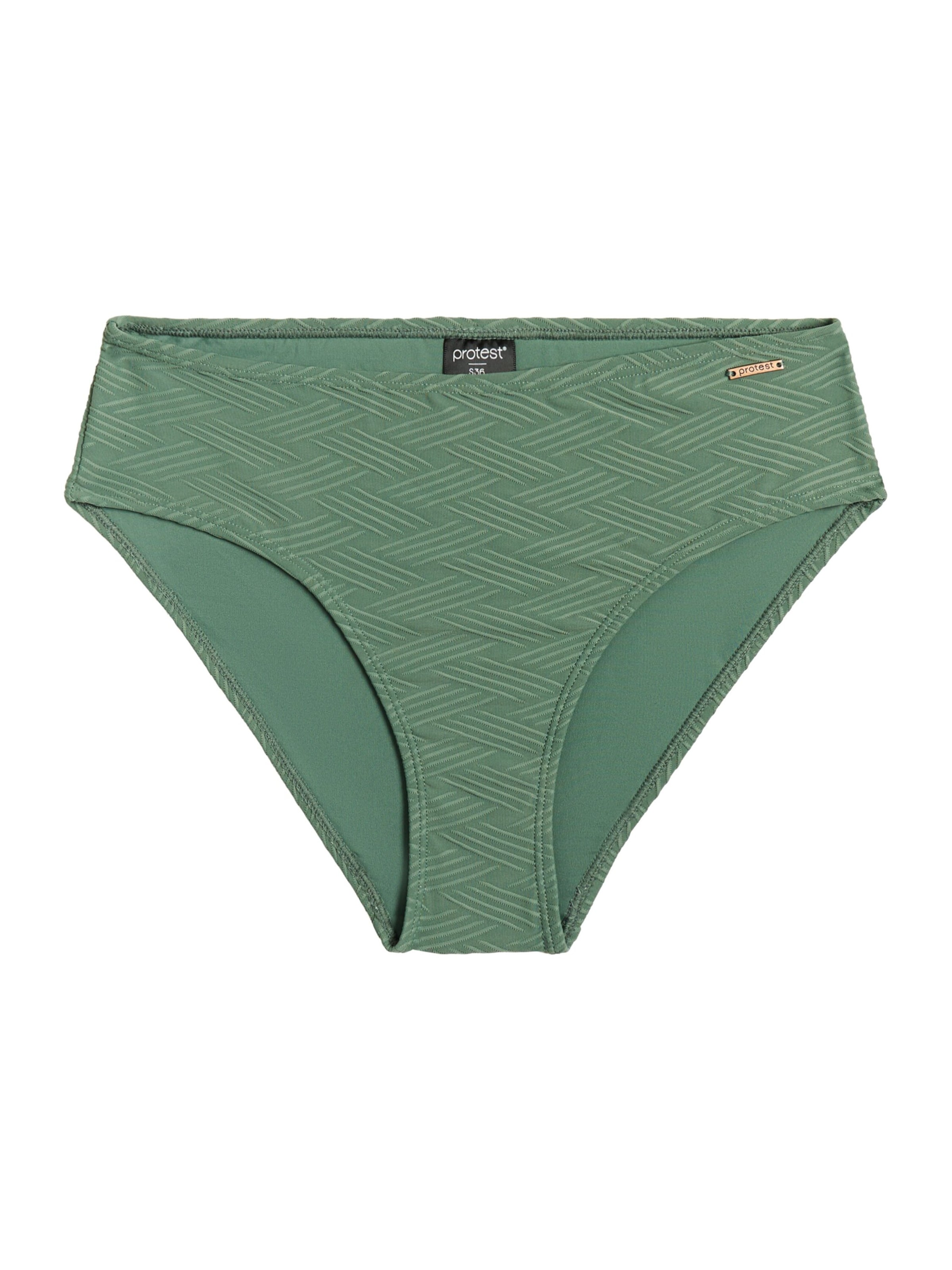 PROTEST Bikinihose 'MIXCatwalk'‌‌‌‌‌ in Grün: Vorderseite