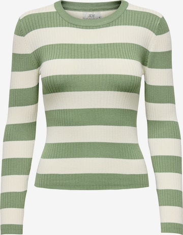 JDY Πουλόβερ 'JDYPLUM' σε πράσινο: μπροστά