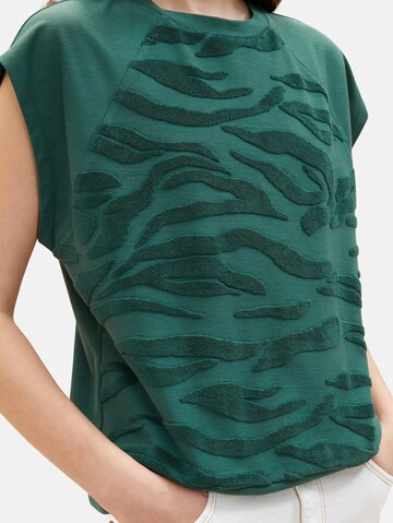 T-shirt TOM TAILOR en vert