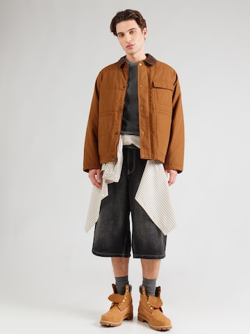 Sweat-shirt 'DAMINS C' NAPAPIJRI en gris