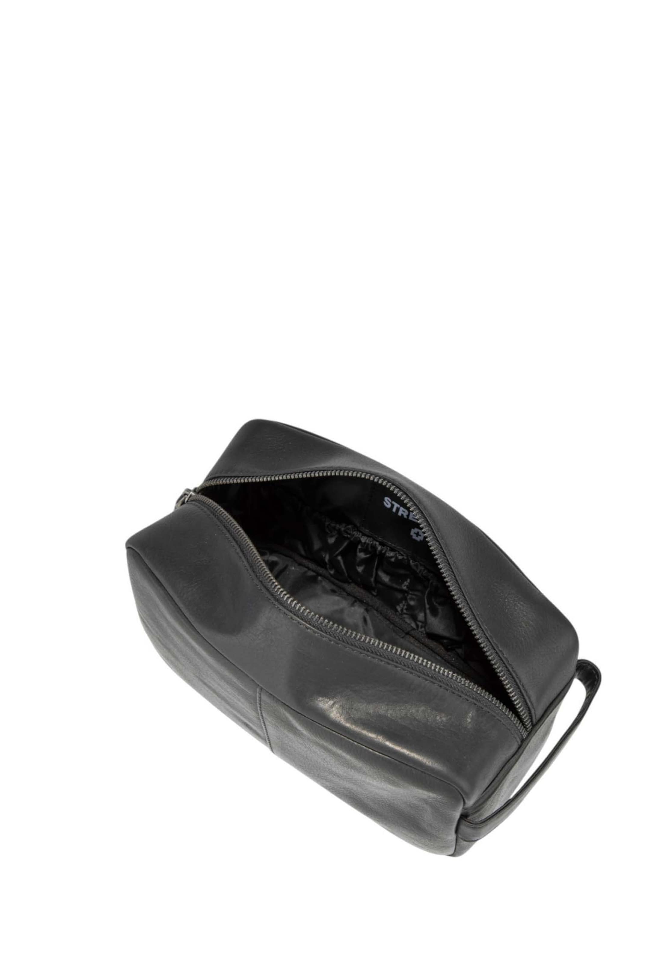 STRELLSON - Mala de higiene 'Stratford 2.0 Dick' em preto