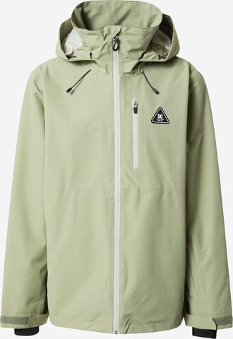 Veste de sport 'CADET' DC Shoes en vert : devant