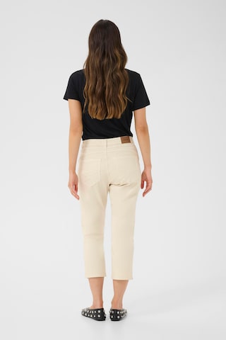 Cream regular Jeans 'Ann' i beige