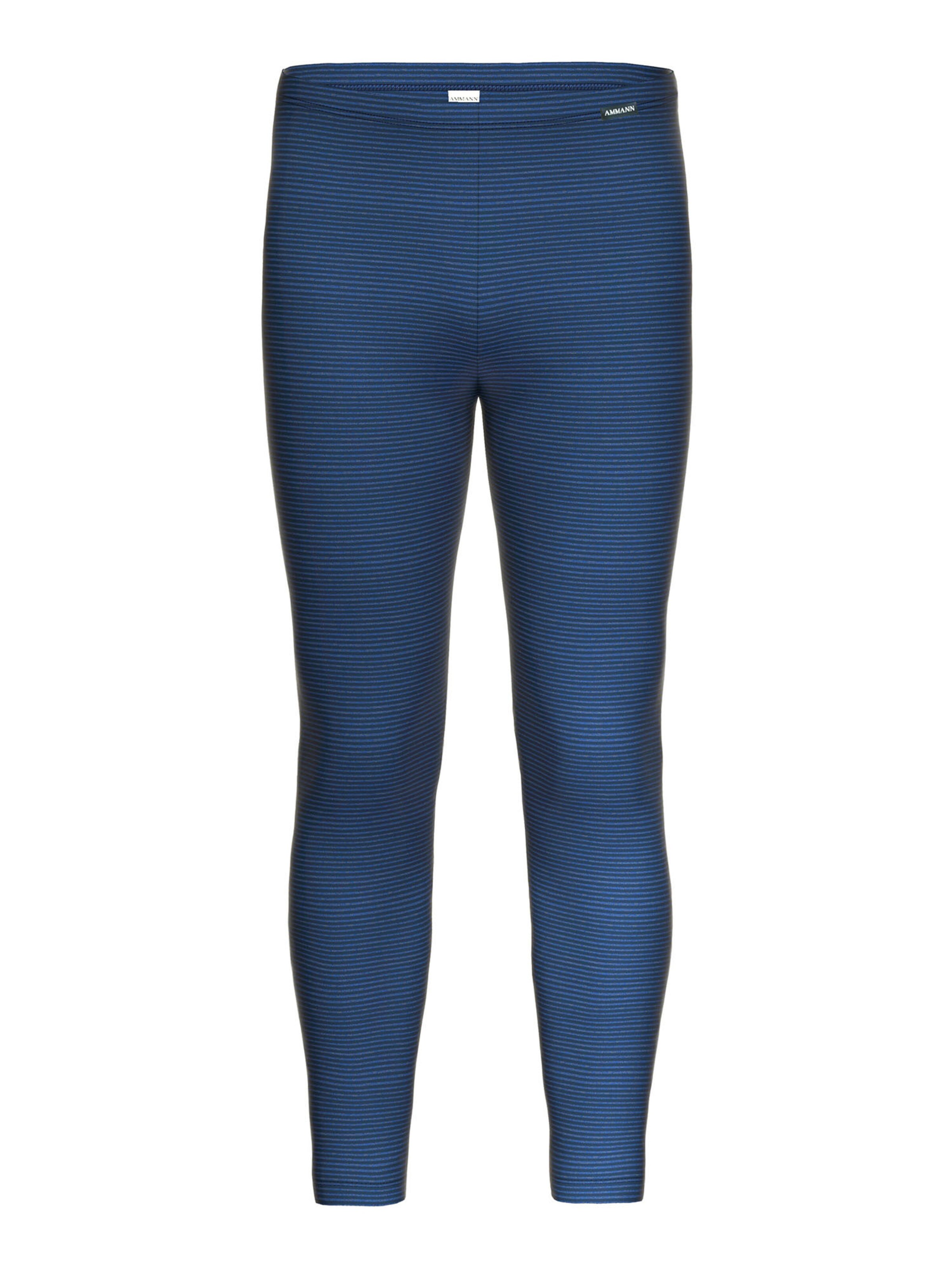 Ammann Long underpants ' 170 Jeans ' in Blue: front