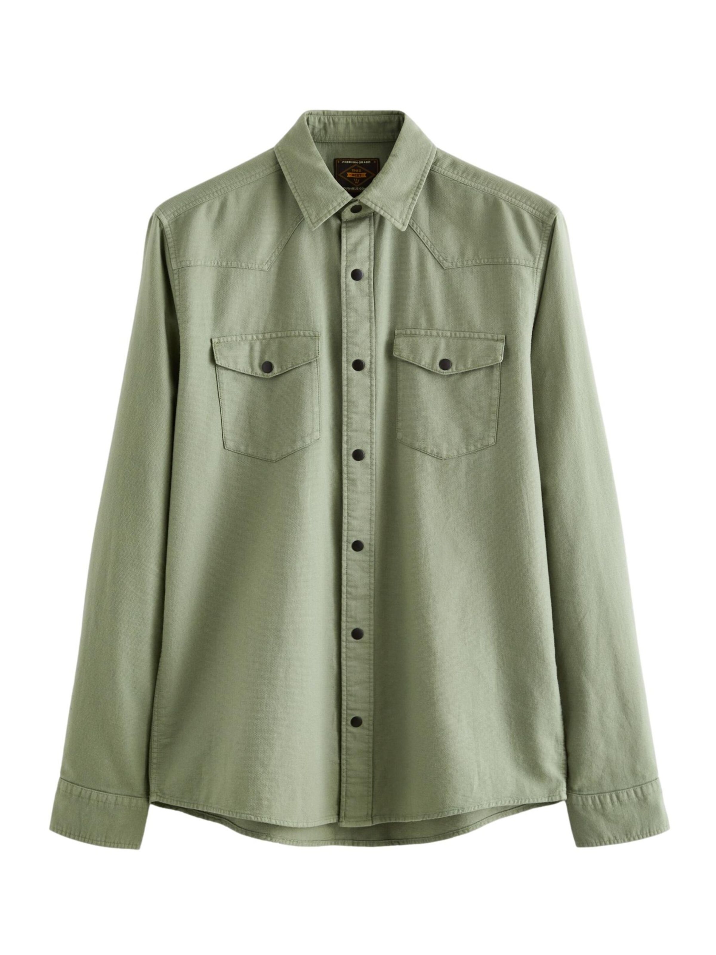 Regular fit Cămașă de la Next pe verde: față