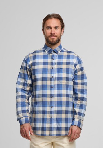 FYNCH-HATTON Regular Fit Hemd in Blau: Vorderseite
