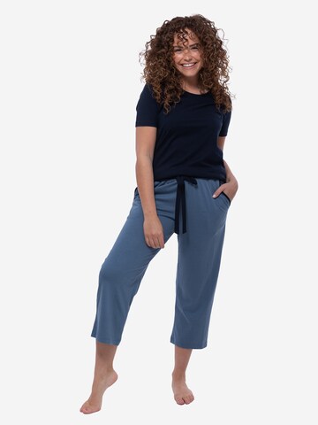 Ammann Pajama 'Night & Home' in Blue