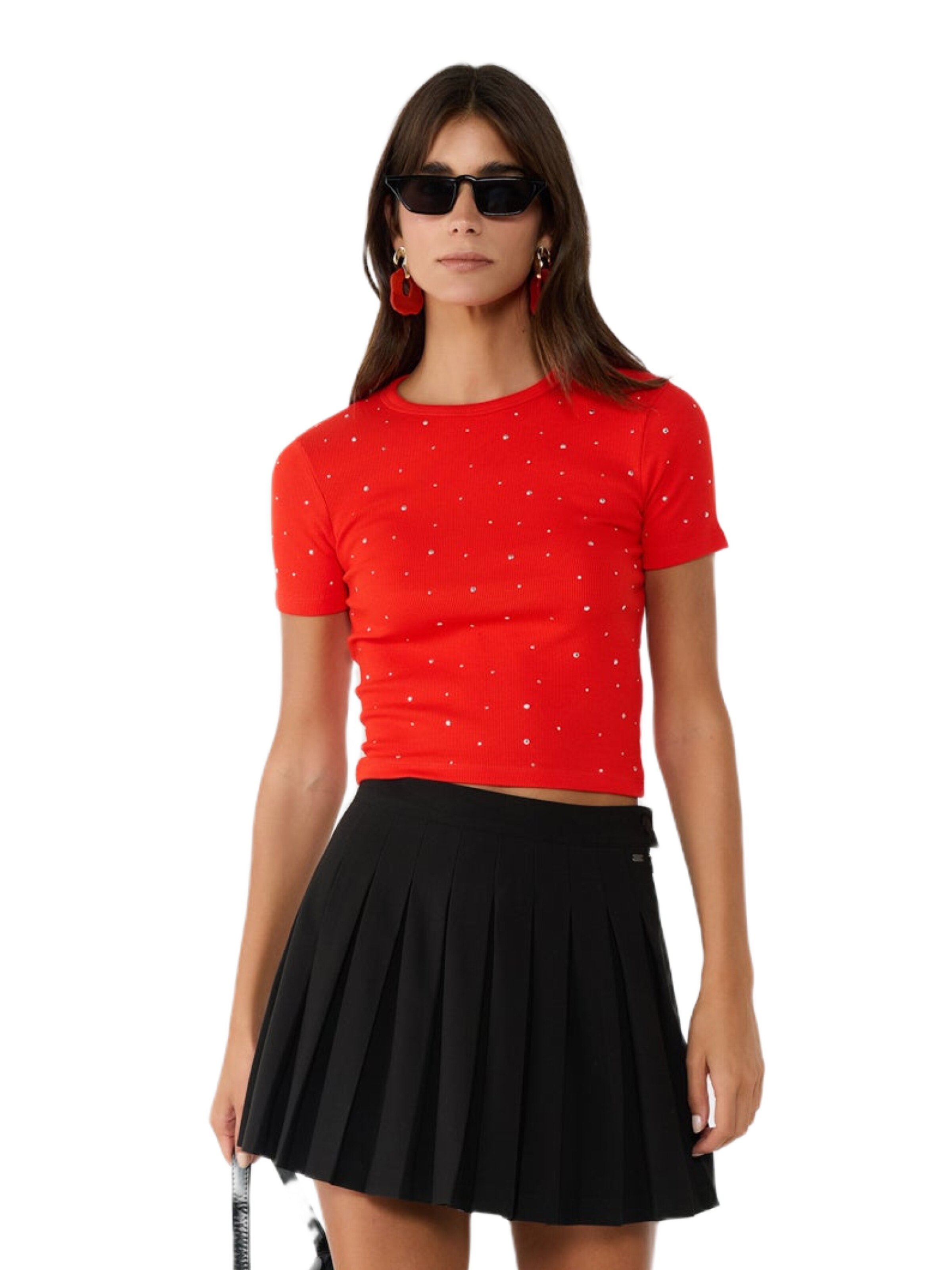 No Matter What Shirt in Rood: voorkant