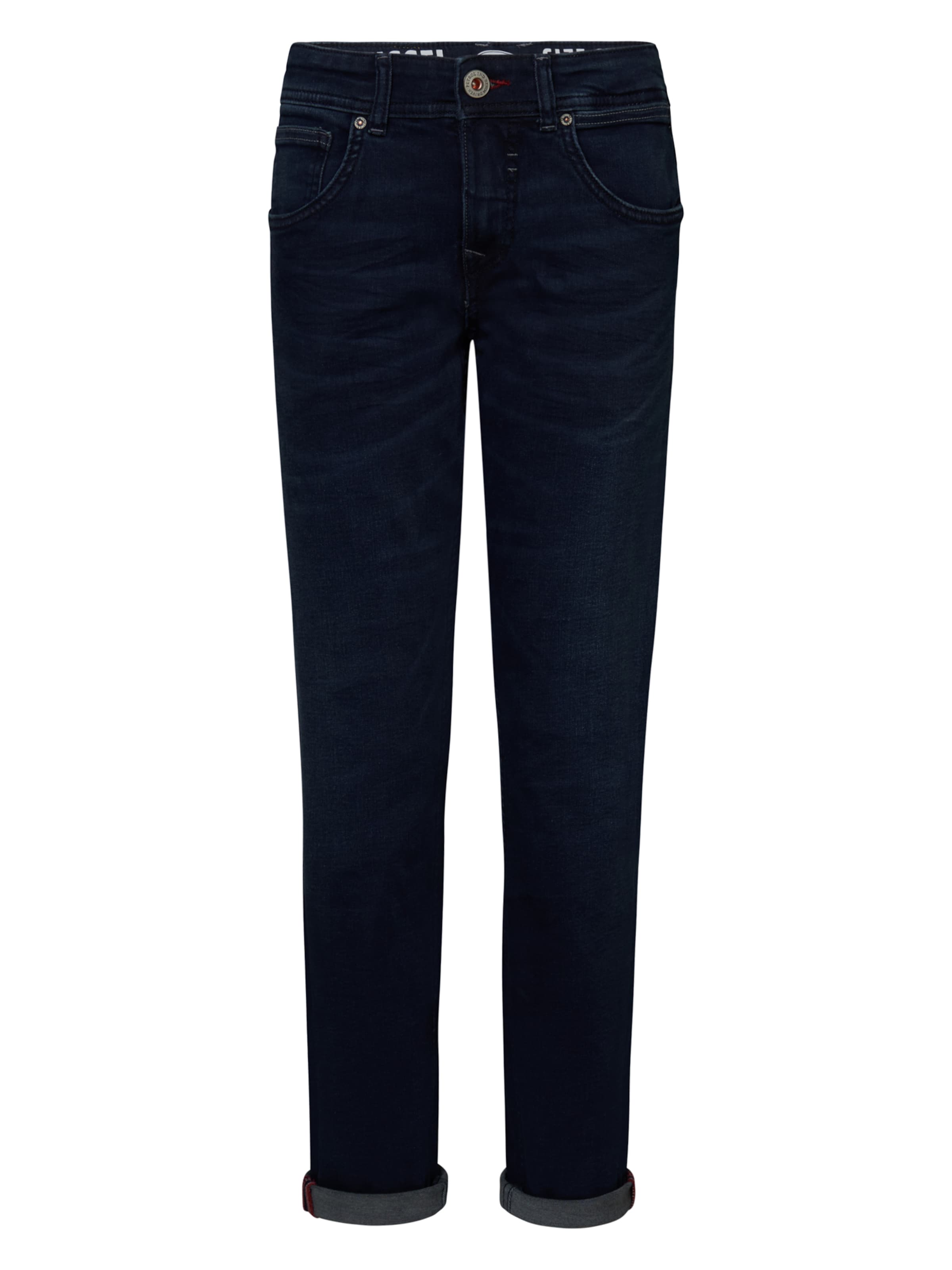 Petrol Industries tavaline Teksapüksid 'Russel', värv sinine: eest vaates