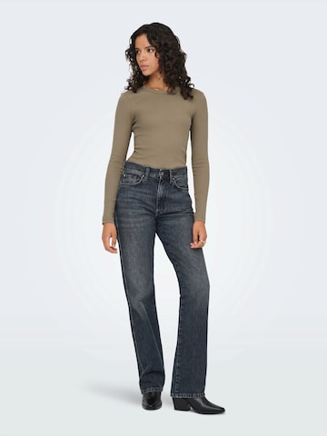 ONLY Shirt 'ONLVAL' in Brown