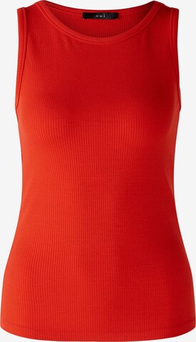 OUI Top in Red: front