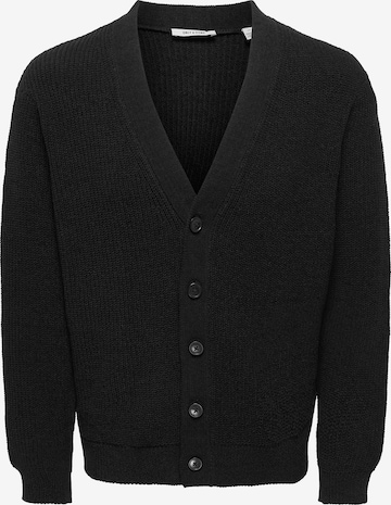 juoda Only & Sons Kardiganas 'ONSROME': priekis