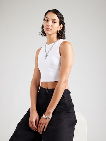 ABOUT YOU Top 'Dinah' in Grey: front