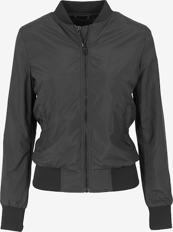 Veste mi-saison Urban Classics en noir : devant