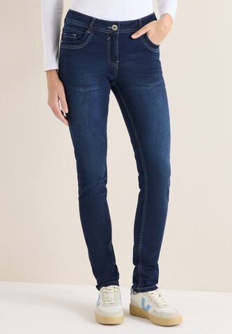 CECIL Regular Jeans in Blau: Vorderseite