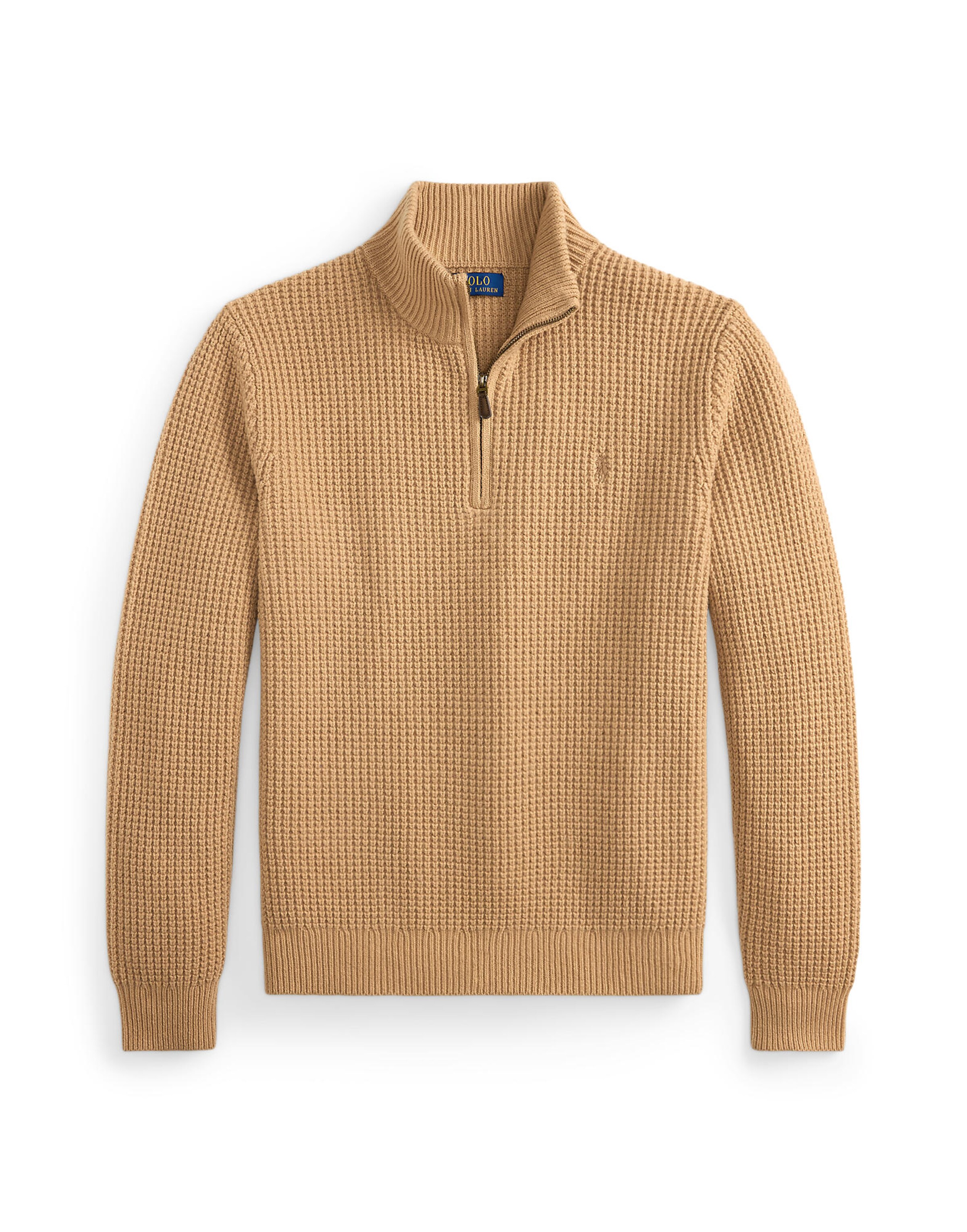 Polo Ralph Lauren Pull-over en S en camel, Vue avec produit