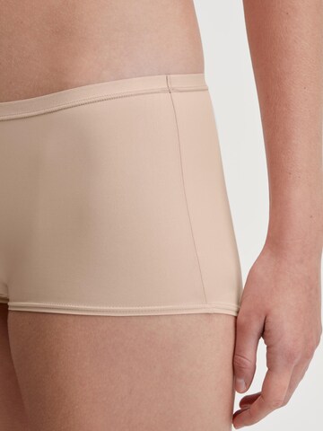 CALIDA Boyshorts 'Sleek Skin' in Beige