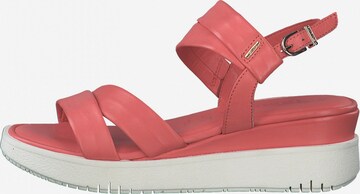 TAMARIS Strap Sandals in Red