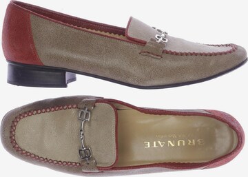 Brunate Flats & Loafers in 40 in Brown: front