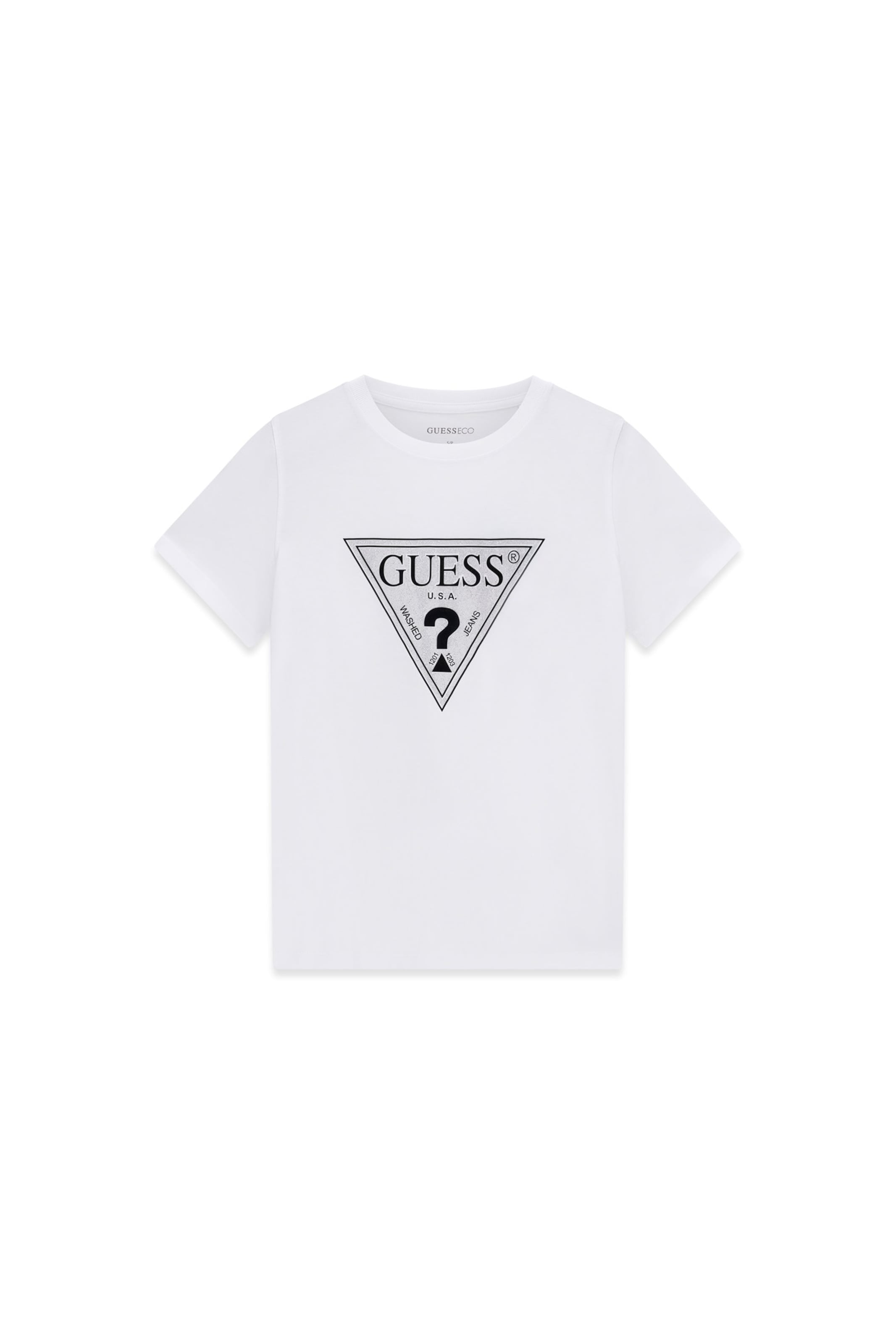 GUESS Tričko – bílá: přední strana