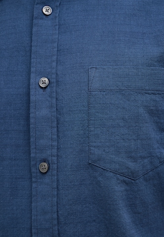 MUSTANG Regular Fit Hemd 'Style Darien ' in Blau