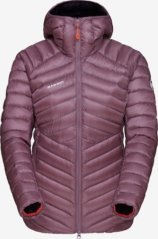 MAMMUT Outdoorjacke 'Broad Peak' in Lila: Vorderseite