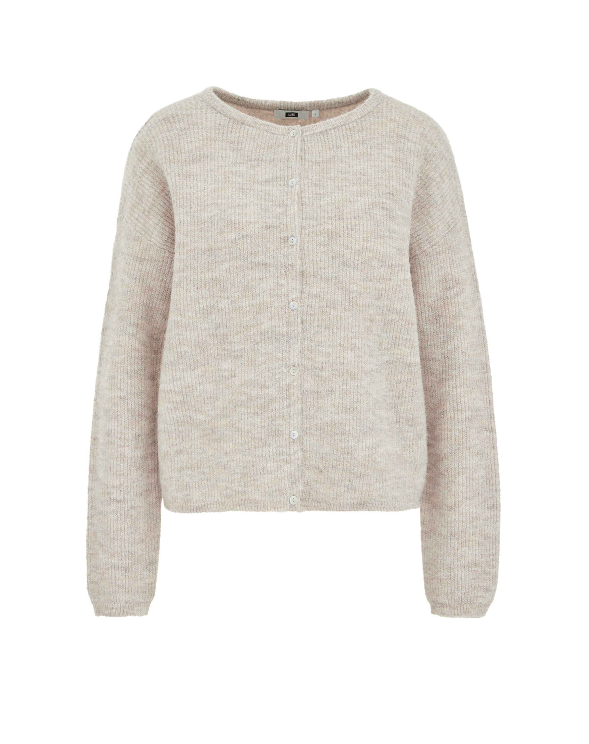 WE Fashion Pletena jopa | bež barva, Prikaz izdelka