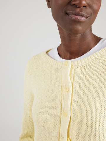 geltona Abercrombie & Fitch Kardiganas