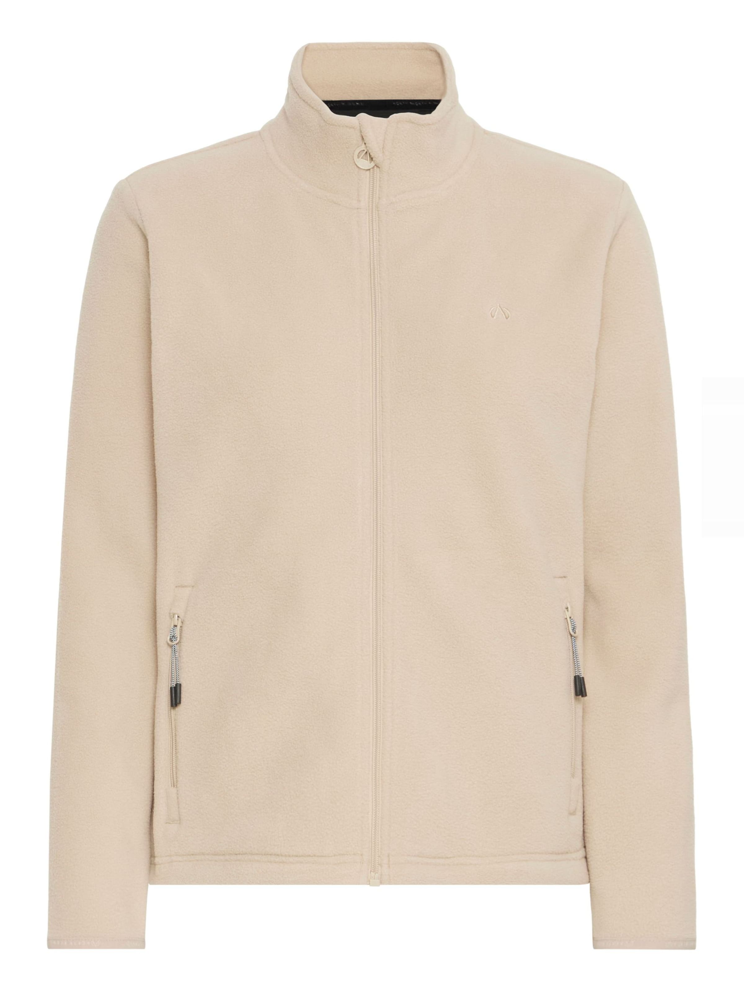 North Bend Outdoor jacket 'Conna' in Beige: front