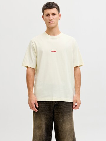 JACK & JONES Μπλουζάκι 'JCOCLUB' σε κίτρινο: μπροστά