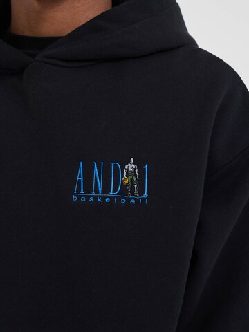 AND1 Sweatshirt 'Core Retro' i svart