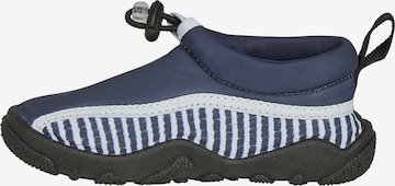 STERNTALER Beach & Pool Shoes 'Hai' in Blue: front