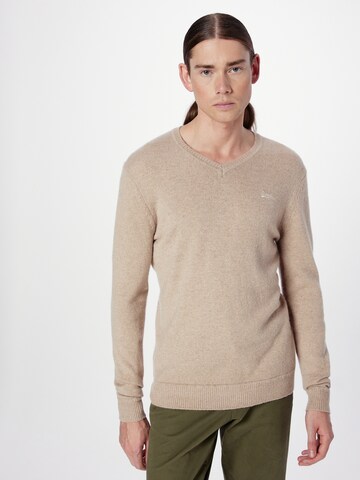 Superdry Sweater 'Essential' in Beige: front