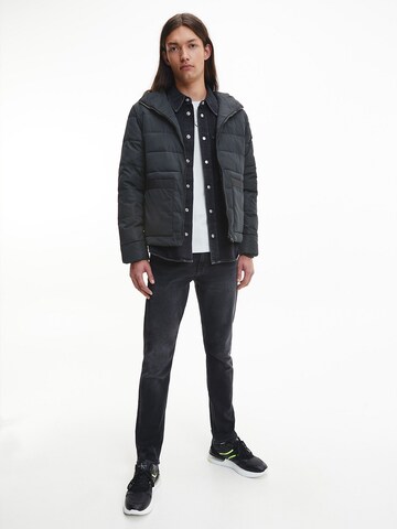 Calvin Klein Jeans Winter jacket in Black