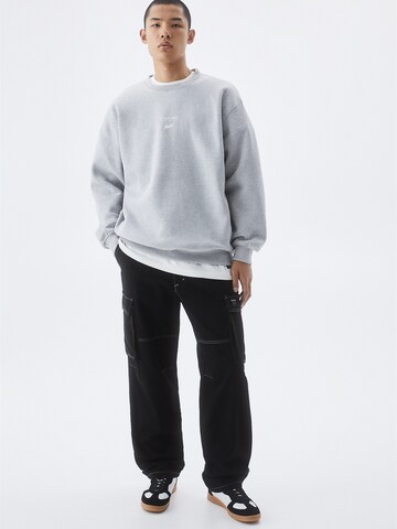 Pull&Bear Sweatshirt in Grijs