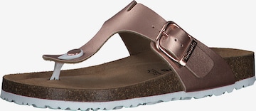 TAMARIS T-bar sandals in Gold: front