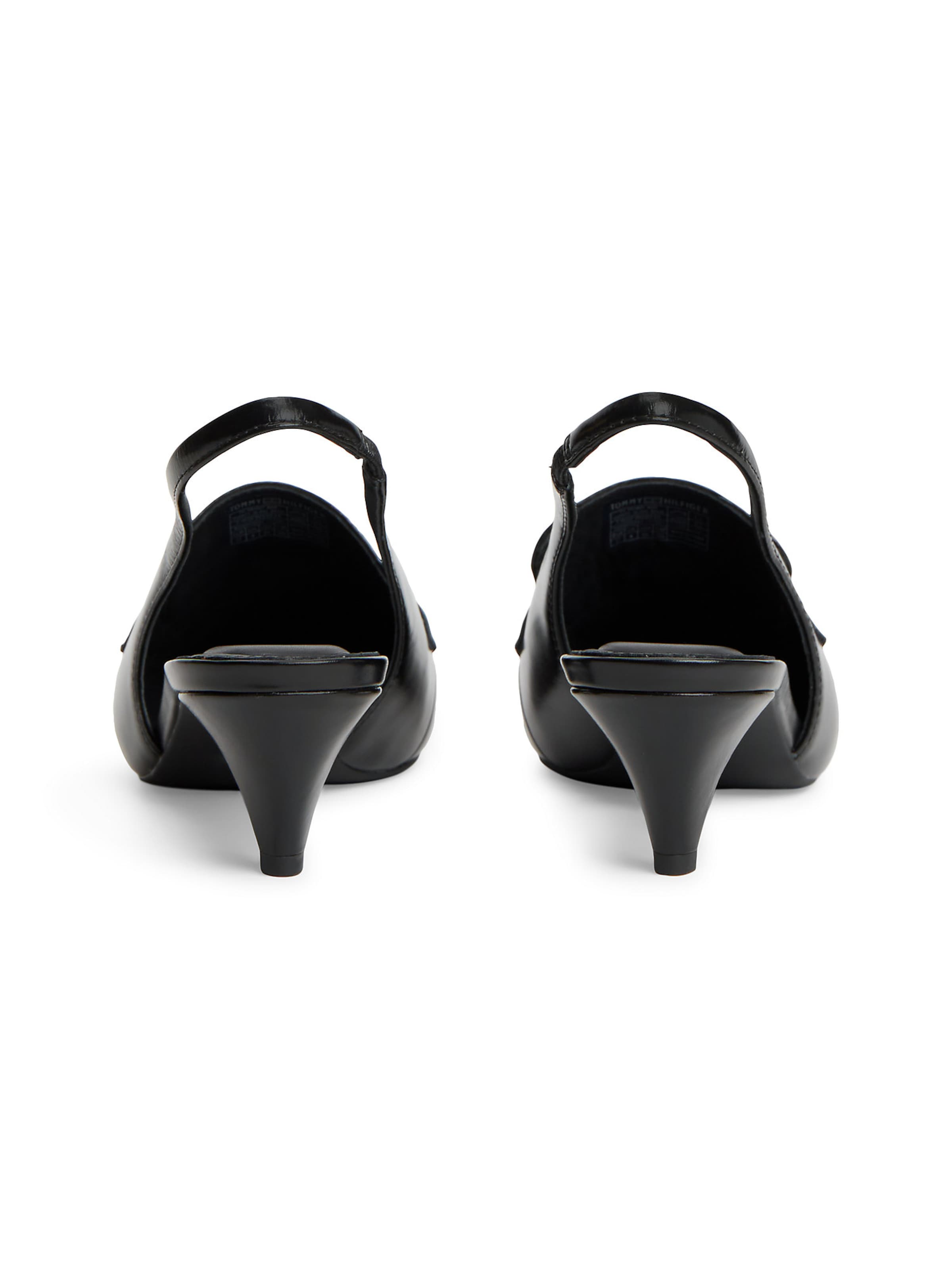 Escarpins à bride arrière TOMMY HILFIGER en noir