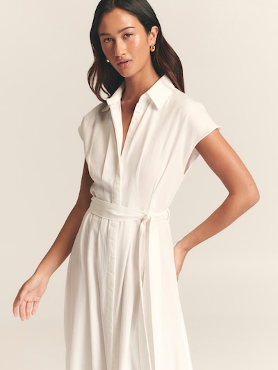 St MRLO Robe en blanc, Vue avec produit