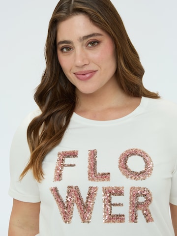 Fiorella Rubino - Camiseta en blanco