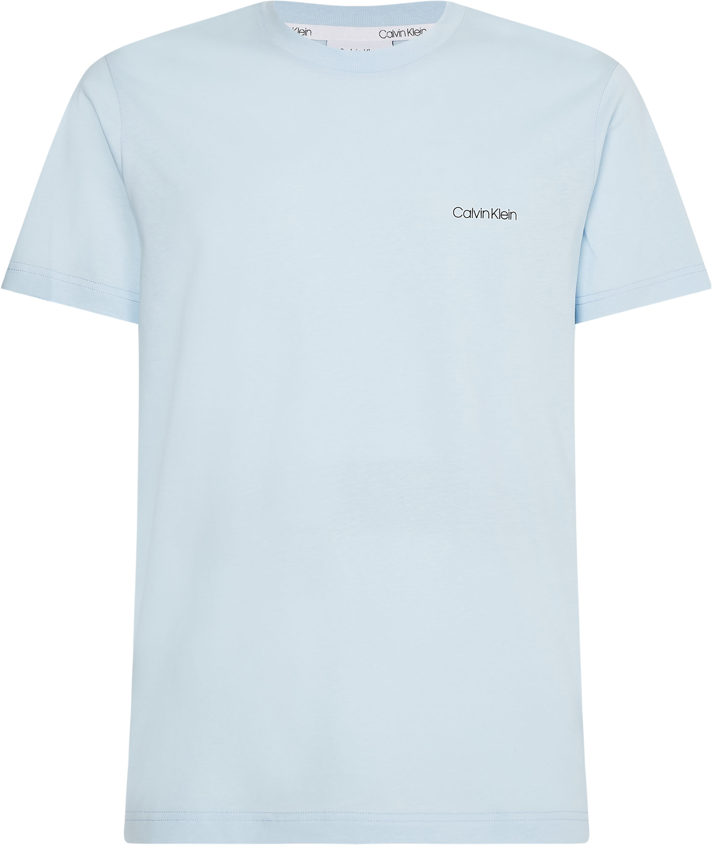 5hObK Uomo Calvin Klein Maglietta in Blu Chiaro 5hObK Uomo Calvin Klein Maglietta in Blu Chiaro
