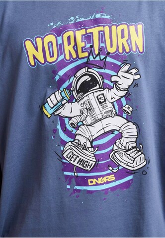 Dangerous DNGRS Μπλουζάκι 'No Return' σε μπλε