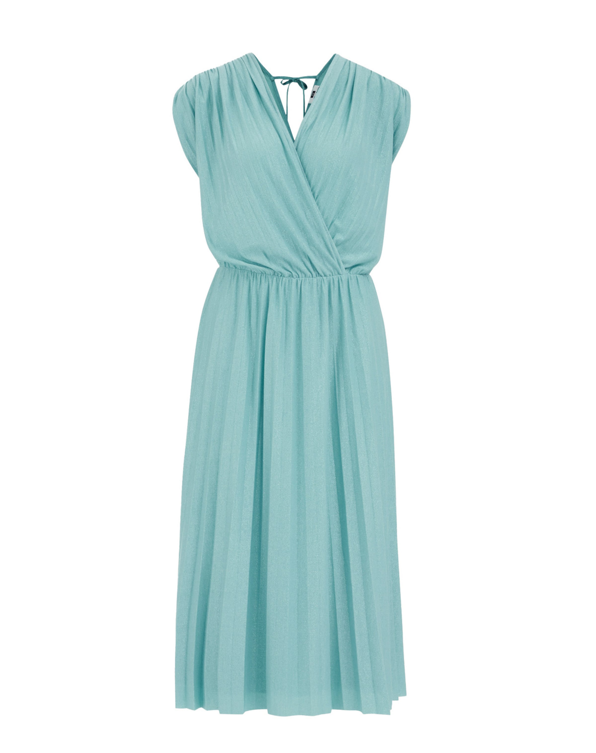 WE Fashion Koktejl obleka | modra barva: sprednja stran