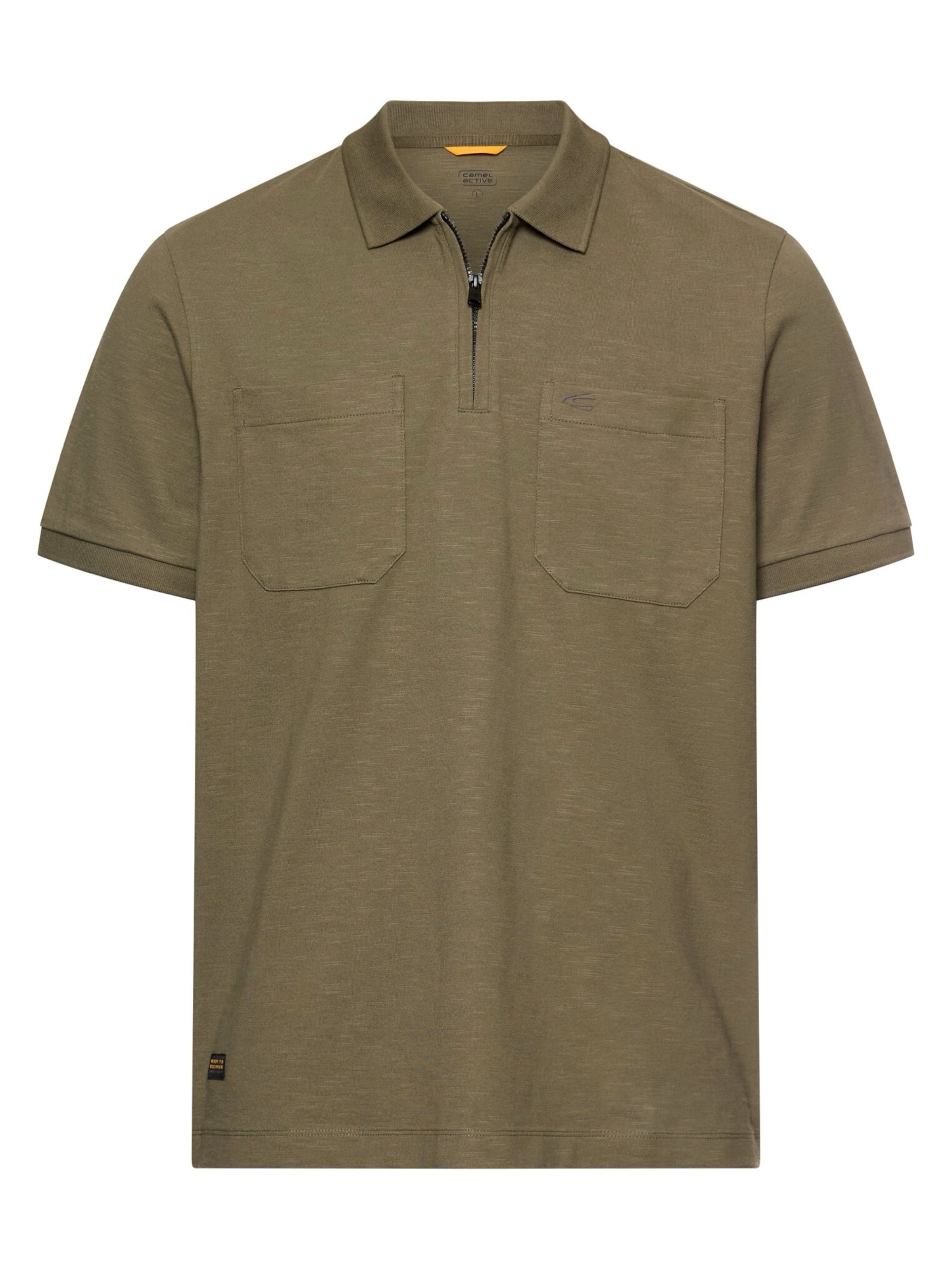 CAMEL ACTIVE - Camiseta en verde: frente