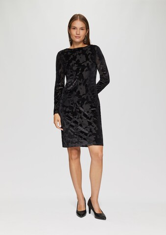 s.Oliver BLACK LABEL Jurk in Zwart