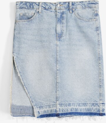 Bershka Skirt in Blue: front