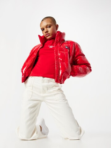 Tommy Jeans T-Shirt in Rot