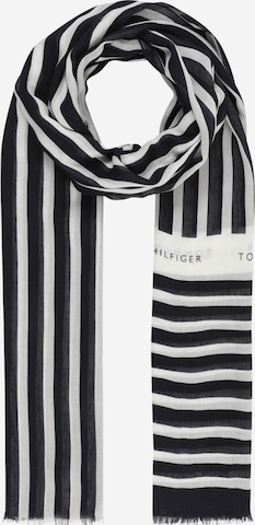 TOMMY HILFIGER Scarf 'Essential' in Black: front