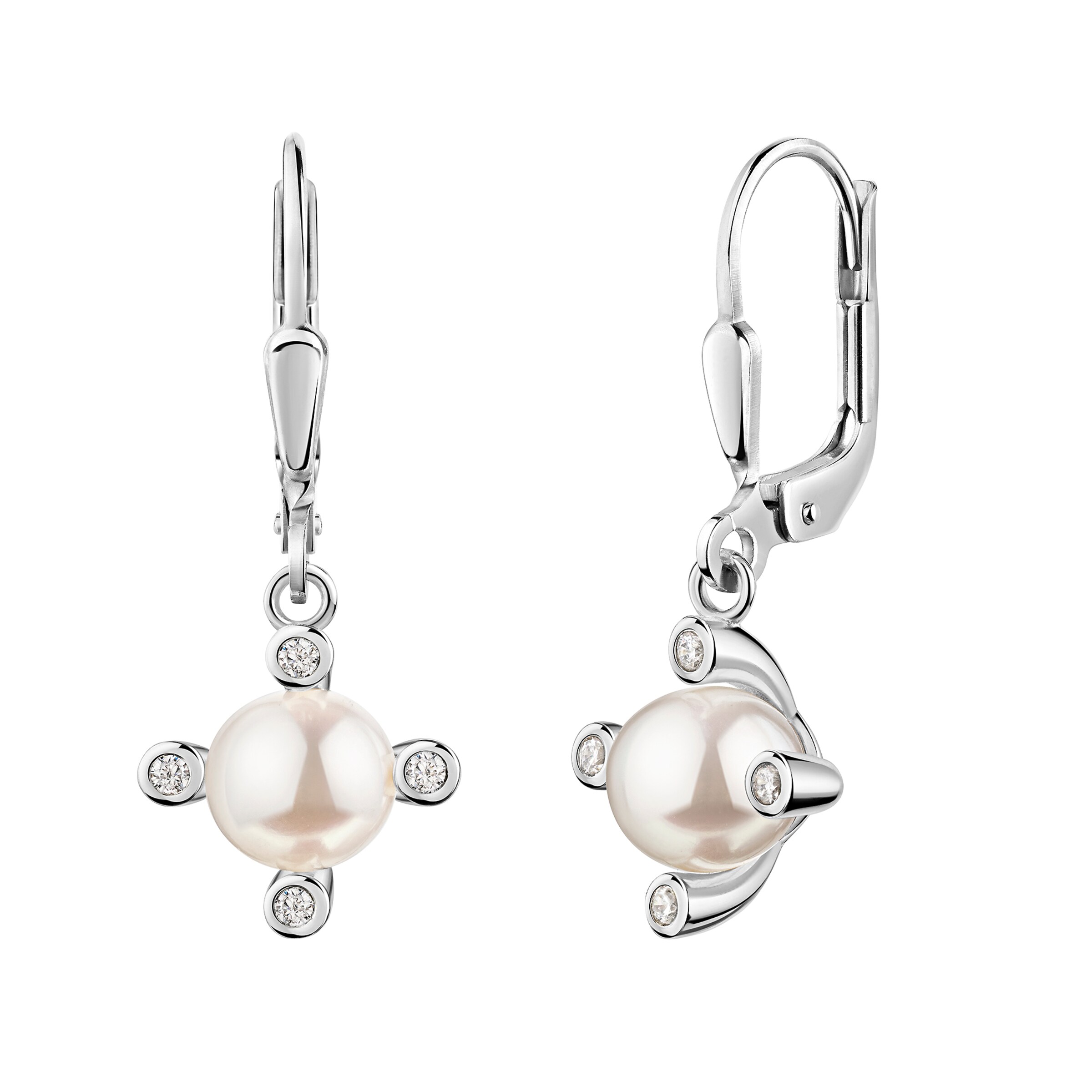 FIRETTI Earrings in Silver: front