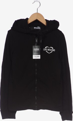 Love Moschino Kapuzenpullover XXS in Schwarz: predná strana