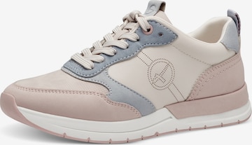 TAMARIS Sneakers laag in Beige: voorkant